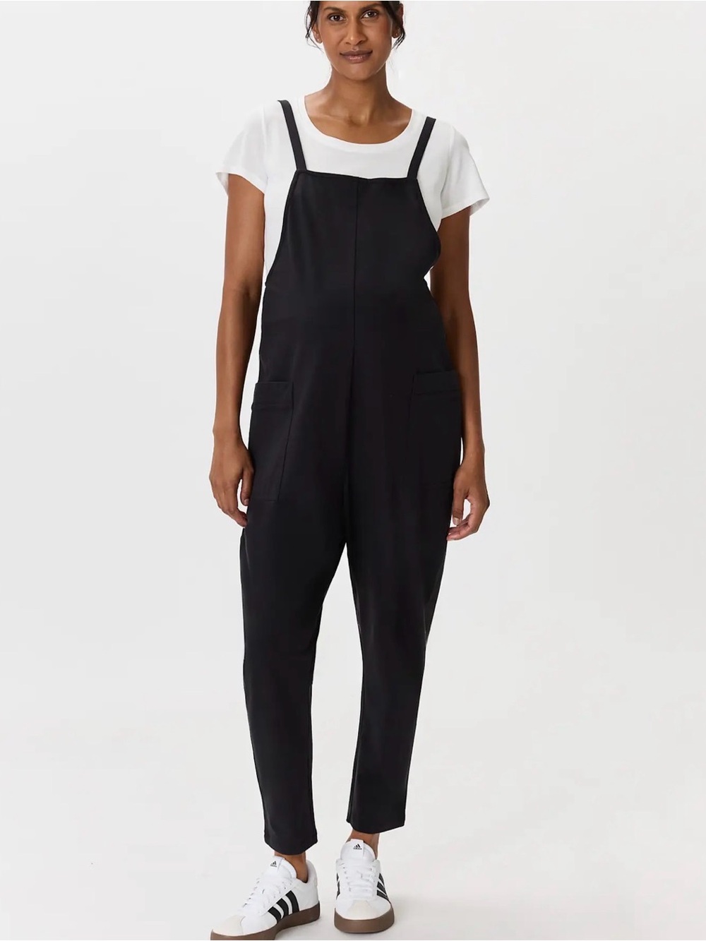 Quince Organic Cotton Maternity Overalls